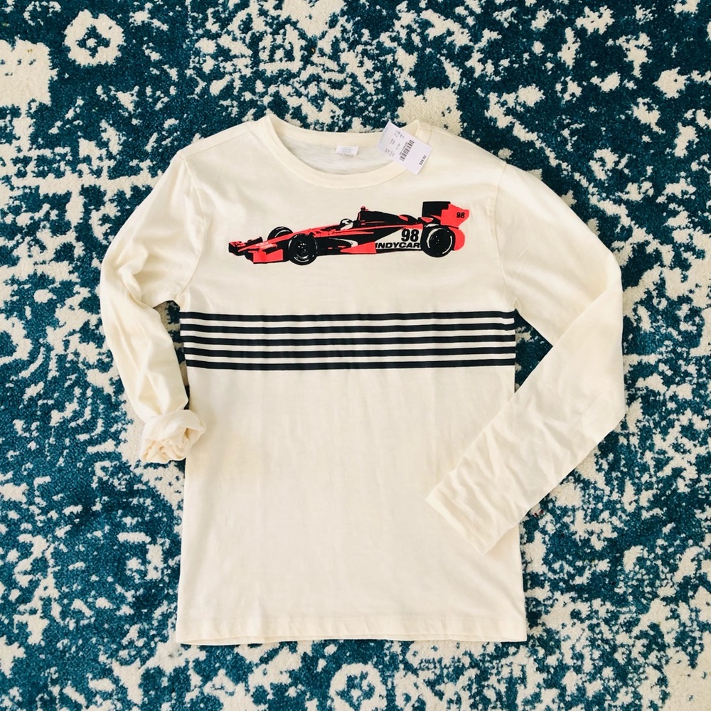 NWT Crewcuts size 12 boy lightweight long sleeve tee